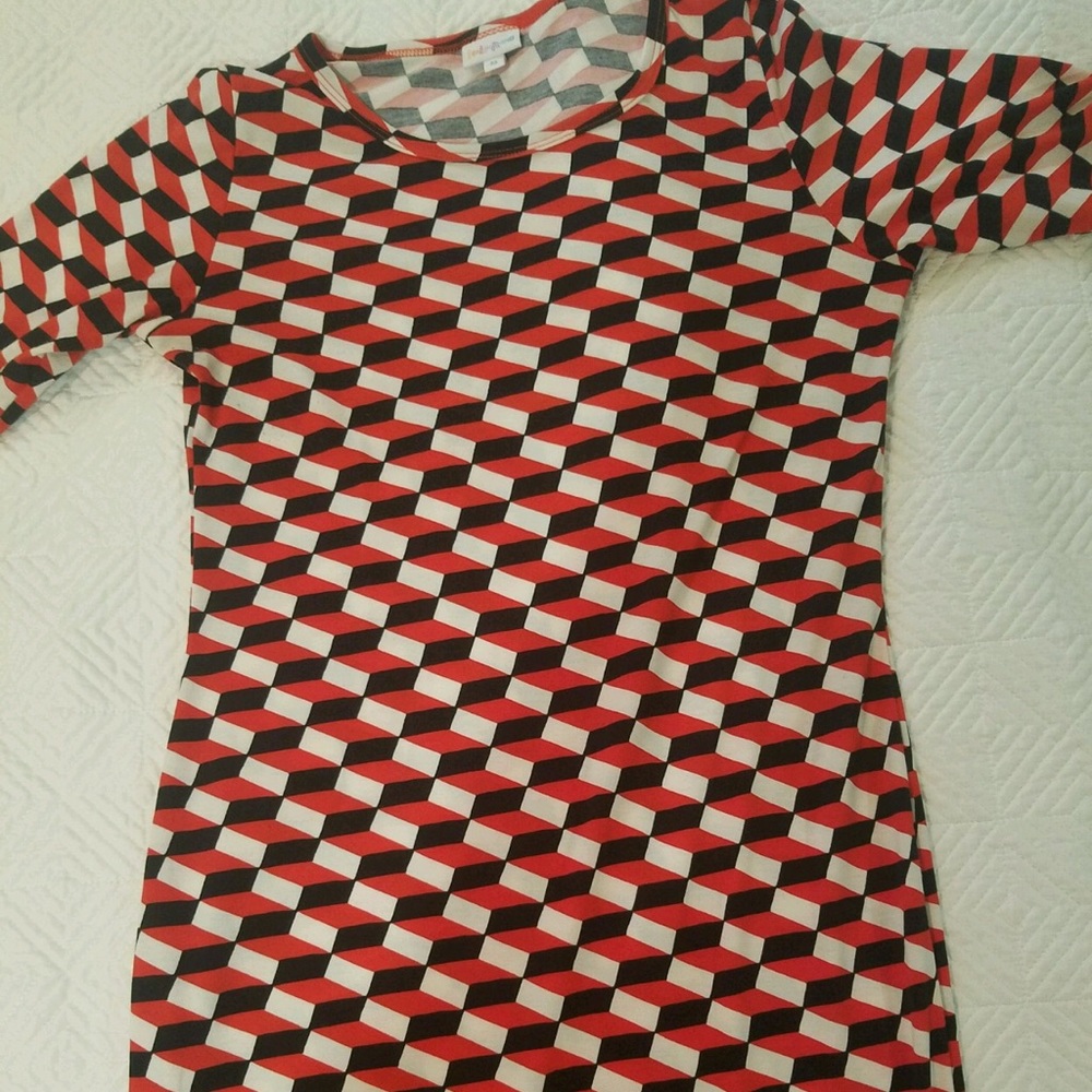 LuLaRoe Geometric Julia Style Dress
